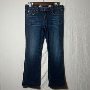 AG Adriano Goldschmied Deep Blue Boot Cut Jeans